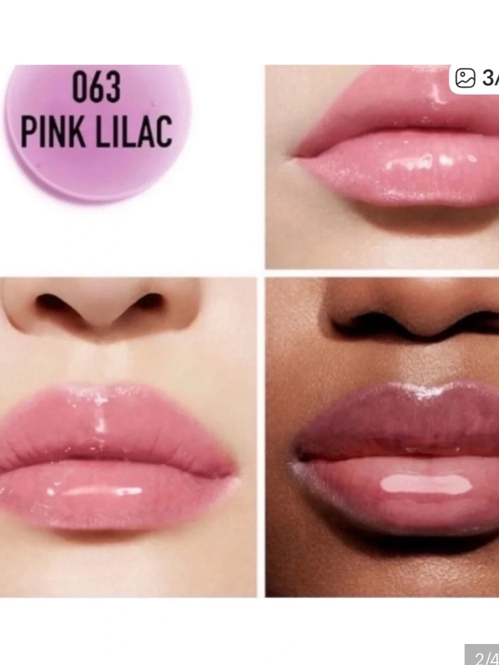 Dior three lip